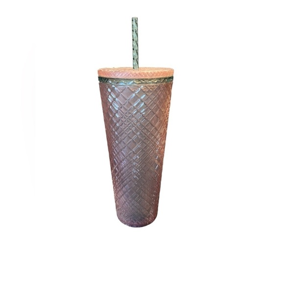 Brand New Authentic Starbucks jeweled tumbler | 24 oz Venti | Pearl Peach - Picture 2 of 6